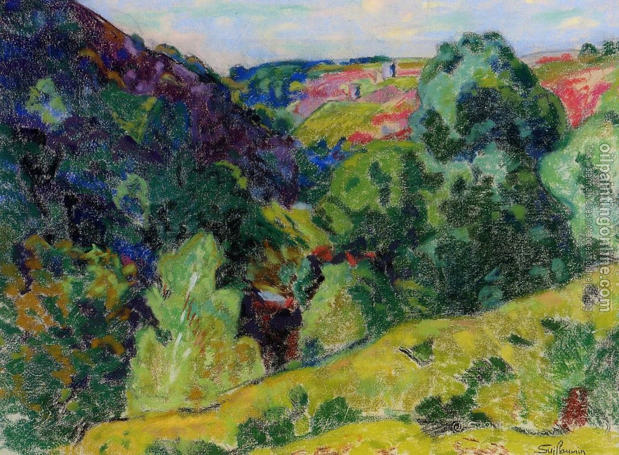 Guillaumin, Armand - La Creuse Landscape